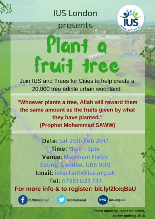 Plant a fruit tree – Marnham Fields, Ealing