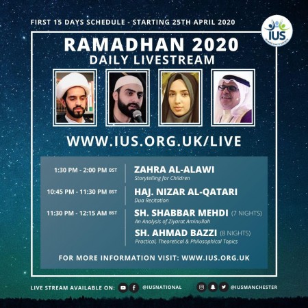 Ramadhan 2020 Daily Live Stream