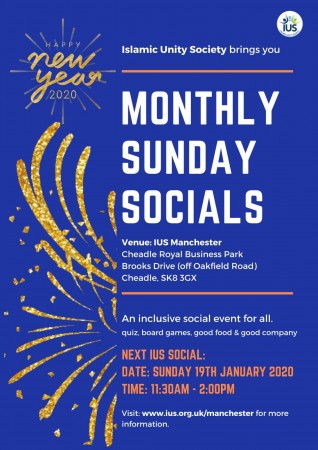 New Year Monthly Sunday Social